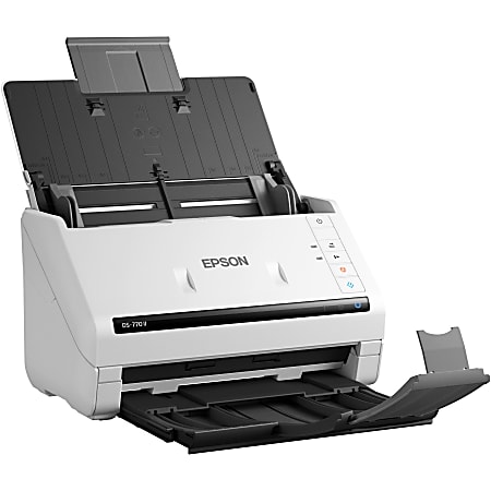 Epson DS-770 II Large Format Sheetfed Scanner - 600 dpi Optical - 24-bit Color - 24-bit Grayscale - 45 ppm (Mono) - B11B262201