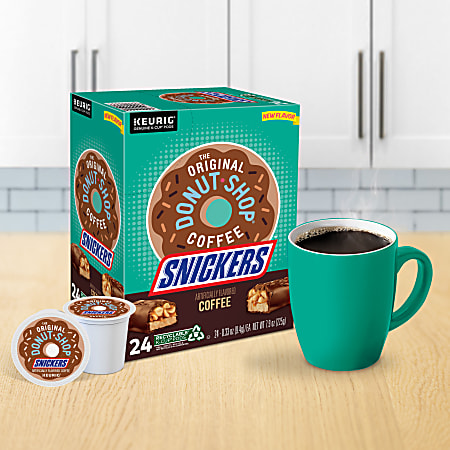 The Original Donut Shop® Snickers Light Roast K-Cup® Coffee Pods