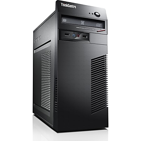 Lenovo ThinkCentre M73 10B00008LS Desktop Computer - Intel Core i7 i7-4770 3.40 GHz - Mini-tower - Business Black