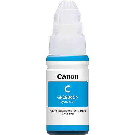 Canon GI 290 C - 70 ml - cyan - original - ink refill - for PIXMA G1200, G2200, G3200, G4200, G4210