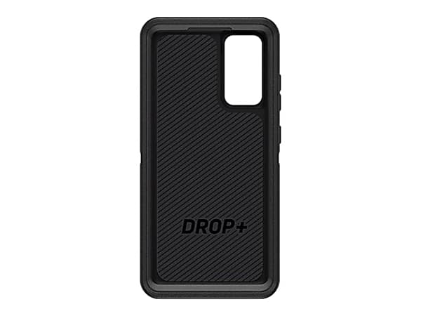 OtterBox Defender Rugged Carrying Case (Holster) Samsung Galaxy S20 FE 5G Smartphone - Black - Dirt Resistant Port, Dust Resistant Port, Lint Resistant Port, Drop Resistant, Scrape Resistant, Debris Resistant Port - Plastic Body
