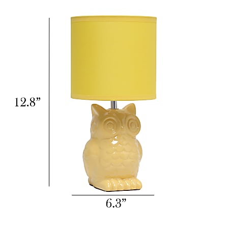 Owl lamp base sale
