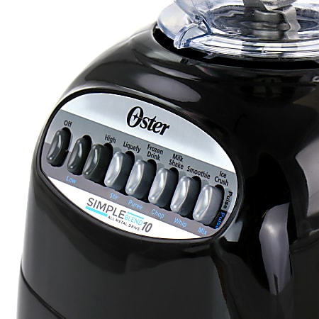 Oster 6-Cup Blender Easy-to-Clean Smoothie Blender in Black