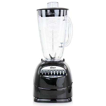 Black&Decker 10 Speed Blender with Plastic Jar, Black