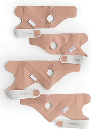 Owlet Fabric Accessory Socks For Smart Sock 3, Dusty Rose, Pack Of 4 Socks