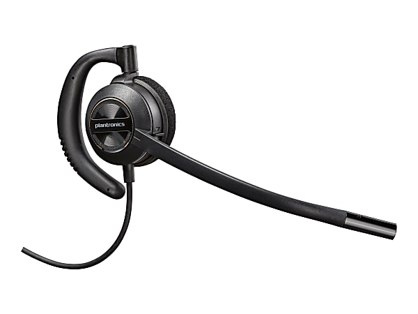Poly EncorePro 540D - EncorePro 500 series - headset - on-ear - convertible - wired - Quick Disconnect - black