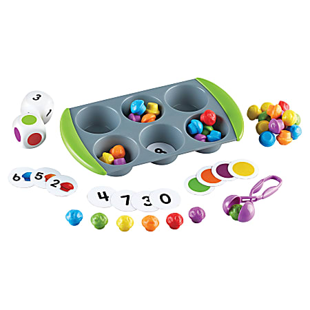 Learning Resources® Mini Muffin Match-Up Set, Grades Pre-K