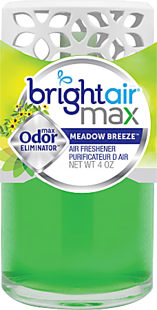 Bright Air Max Odor Eliminator Gel, Meadow Breeze, 4 Oz