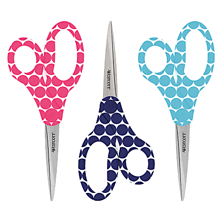 Westcott Student Scissors with Anti Microbial Protection 7 Pointed