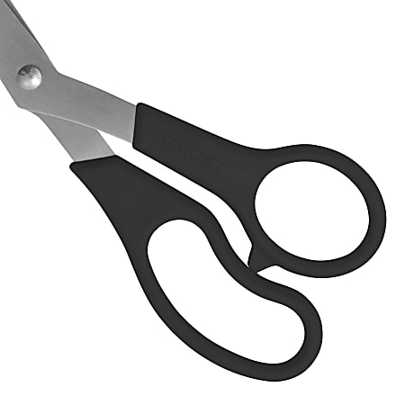 Sparco 8 Bent Multipurpose Scissors, Black