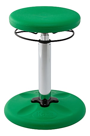 Kore Kids Adjustable Wobble Chair, 15-1/2" to 21-1/2"H, Green