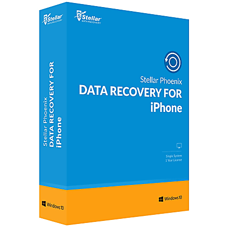 Stellar Phoenix Data Recovery for iPhone, Download Version