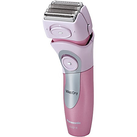 Panasonic Close Curves ES2216PC Dry/Wet Shaver - Panasonic Close Curves ES2216PC Shaver - 2 Head - 4 - 12 Hour Maximum Battery Recharge Time - Battery Rechargeable - Wet & Dry Usage - For Bikini