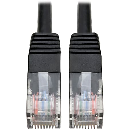 Tripp Lite Cat5e 350MHz Molded Patch Cable, 12', Black