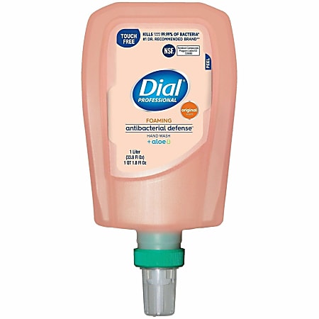 Dial Complete Antibacterial Foaming Hand Wash - FIT Universal Touch-Free - Original Scent - 1.06 quart - 16674