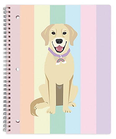 Office Depot® Brand Fashion Notebook, 8-1/2" x 10-1/2", College Ruled, 160 Pages (80 Sheets), Riley