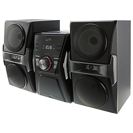 iLive IHB624B Micro Hi-Fi Bluetooth® CD Stereo System With AM/FM Radio, Black