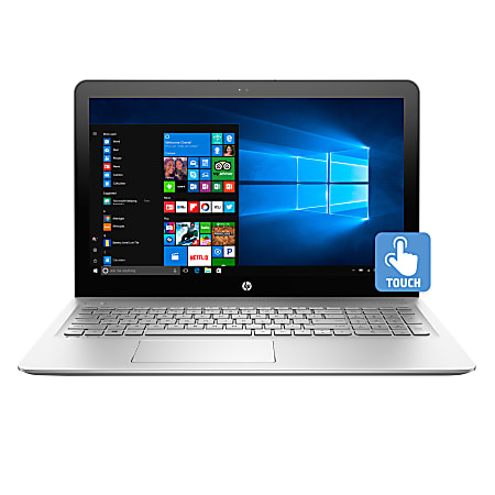 HP ENVY Laptop, 15.6" Touchscreen, Intel® Core™ i7, 12GB Memory, 256GB Solid State Drive, Windows® 10 Home