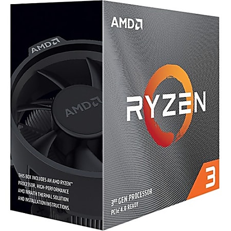 AMD Ryzen 3 3300X - 3.8 GHz - 4 cores - 8 threads - 16 MB cache - Socket AM4 - Box