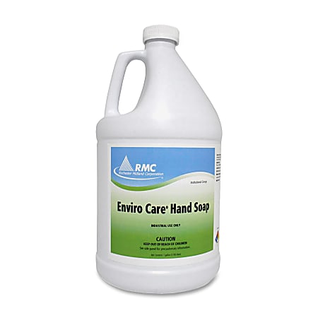RMC Enviro Care Liquid Hand Soap, Peach Scent, 128 Oz Bottle