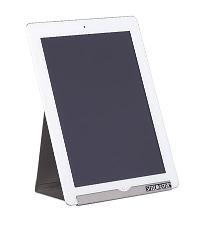 Steelmaster® 51% Recycled SOHO Tablet Stand, Silver
