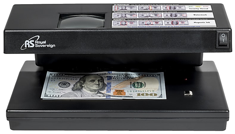 Royal Sovereign 4-Way Counterfeit Detector