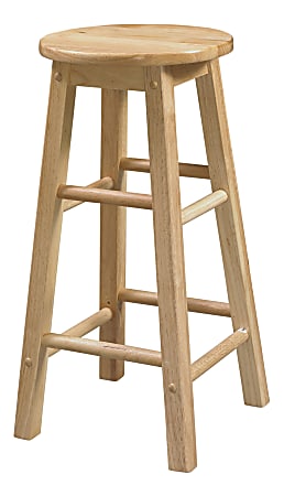 Linon Home Decor Product Elmore 24" Counter Stool, Natural