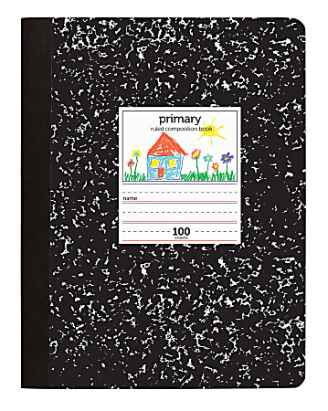 Office Depot® Brand Primary Composition Book, 7-1/2" x