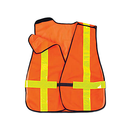 Ergodyne GloWear® Safety Vest, Non-Certified X-Back 8080BAX, Orange
