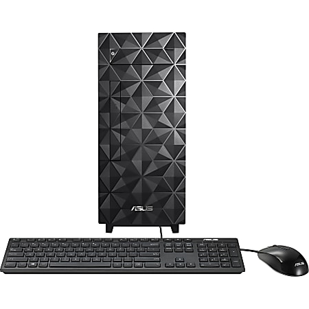 Asus S300MA-DH701 Desktop Computer - Intel Core i7 10th Gen i7-10700 Octa-core (8 Core) 2.90 GHz - 16 GB RAM DDR4 SDRAM - 512 GB M.2 PCI Express NVMe 3.0 SSD - Mini-tower - Black - Windows 10 Home - DVD-Writer - IEEE 802.11ac - 500 W