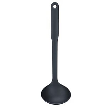Cocina Criolla Nylon Ladle, Black