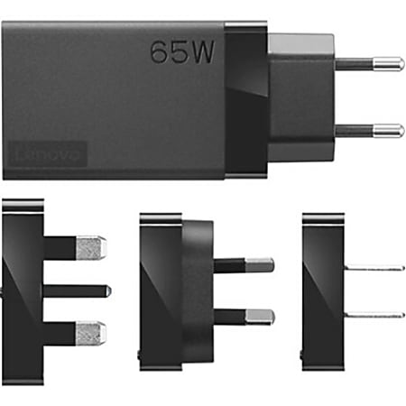 Lenovo 65W USB C AC Travel Adapter For USB Type C Device