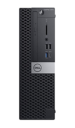 Dell™ Optiplex 7070-SFF Refurbished Desktop PC, Intel® Core™ i5, 16GB Memory, 256GB Solid State Drive, Windows® 10 Pro