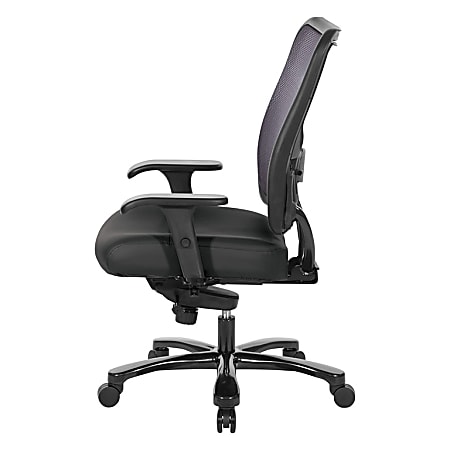 Office Star Products Ergonomic Chair with Double Air Grid Back and Mesh  Seat Black 75-37A773 - Best Buy