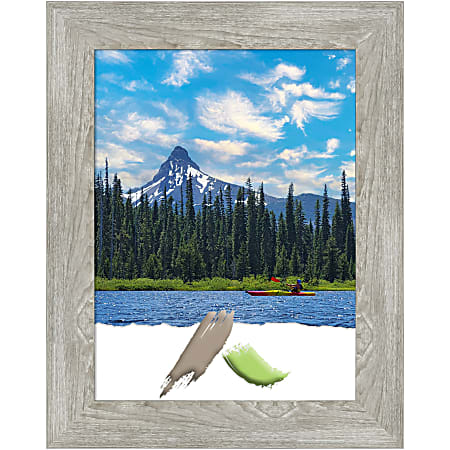 Amanti Art Dove Graywash Picture Frame, 24" x