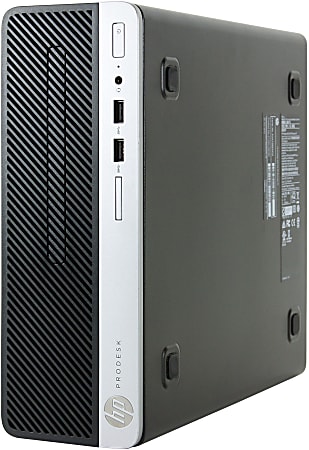 HP ProDesk 400 G4-SFF Refurbished Desktop PC, Intel® Core™ i5, 8GB Memory, 256GB Solid State Drive, Windows® 10 Pro