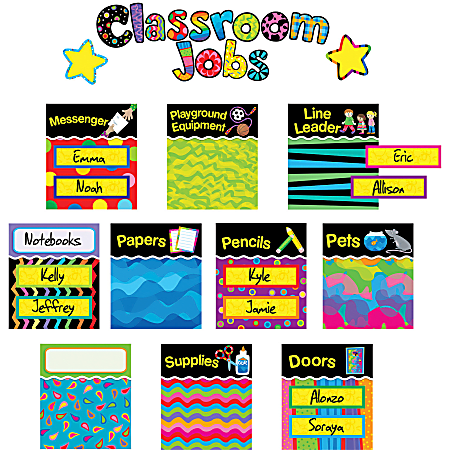 Creative Teaching Press Classroom Jobs Mini Bulletin Board Set