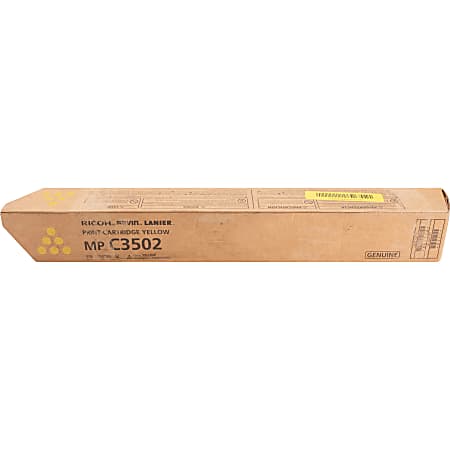 Ricoh Original Laser Toner Cartridge - Yellow - 1 Each - 18000 Pages