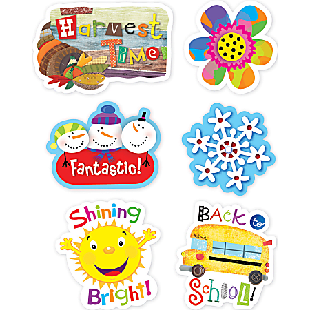Creative Teaching Press Seasonal Stickers Variety Pack