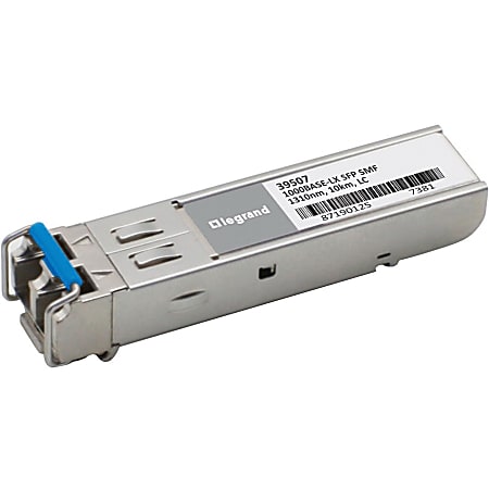 C2G Cisco GLC-LH-SM Compatible 1000Base-LX SMF SFP (mini-GBIC) Transceiver Module TAA - For Data Networking, Optical Network - 1 x 1000Base-LX, SFP, Duplex LC SMF, 1310nm,10km, GLC-LH-SM