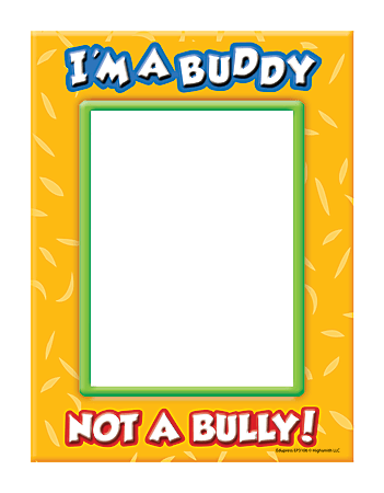 Edupress Bulletin Board Frame Accents, I'm A Buddy, Pack Of 36