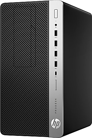 HP ProDesk 600 G3 Refurbished Minitower Desktop PC, Intel® Core™ i7-6700, 16GB Memory, 500GB Solid State Drive, Windows® 10 Pro, OD1-1303