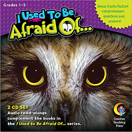 Creative Teaching Press I Used To Be Afraid Of… Read-Along CD
