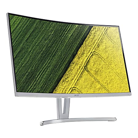 Acer® ED3 Refurbished 31.5" Curved WQHD LCD Monitor, VESA® Mount, White, UM.JE3AA.A01