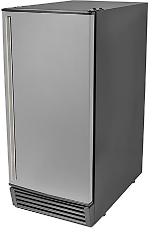 Avanti Ice Maker, 33”H x 15”W x 25”D, Black
