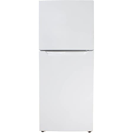 Danby 12 Cu. Ft. Apartment Size Refrigerator DFF116B1WDBR - 12 ft&sup3; - Auto-defrost - Top Mount - Reversible - White - Freestanding - LED Light