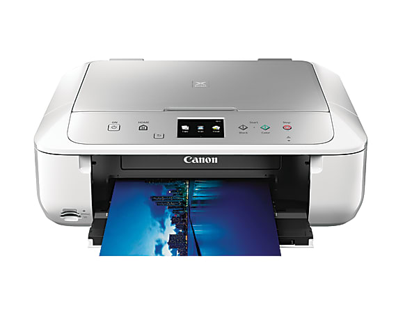 Canon PIXMA MG6822 White/Silver Wireless Inkjet All-In-One Printer