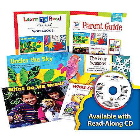 Creative Teaching Press Learn To Read Kids Club, Basic Kids Club, Grades PreK-1, Set 5