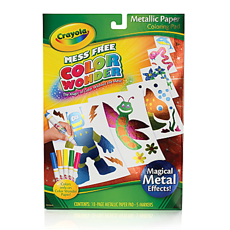 Crayola® Color Wonder™ Metallic Paper