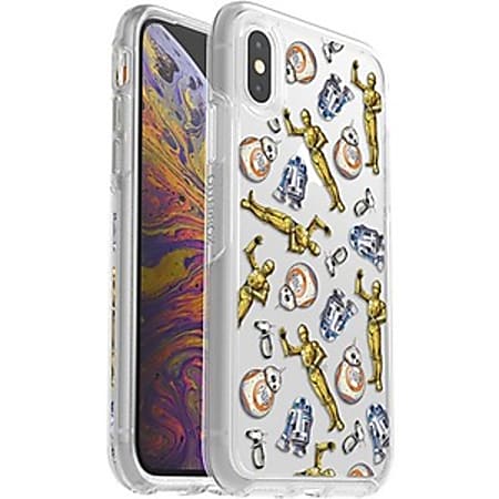 OtterBox Symmetry Series Galactic Collection Case for iPhone X/Xs - For Apple iPhone XS, iPhone X Smartphone - Droid Scramble - Drop Resistant - Synthetic Rubber, Polycarbonate